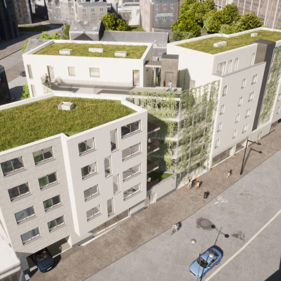 Projet immobilier futur à Namur