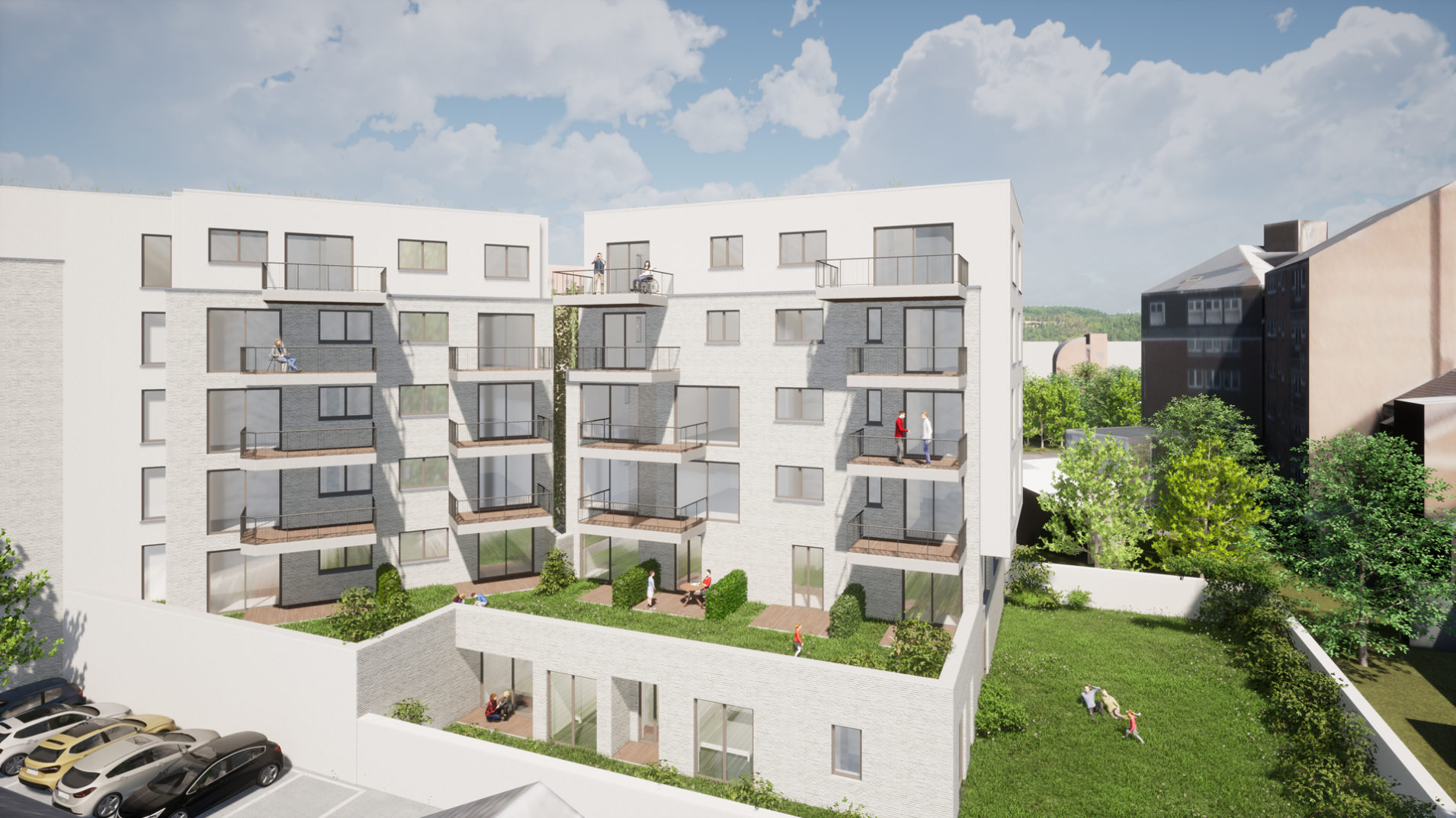 Projet immobilier à Namur